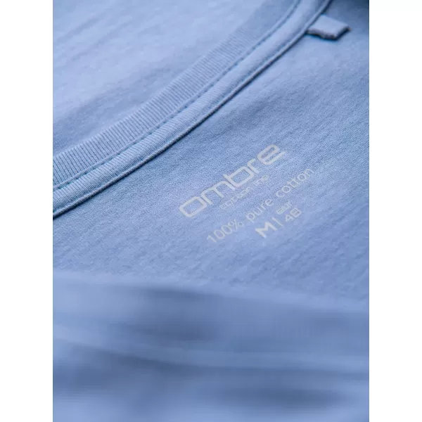  Hemd OMBRE OM-TSBS-0237 BLAU 