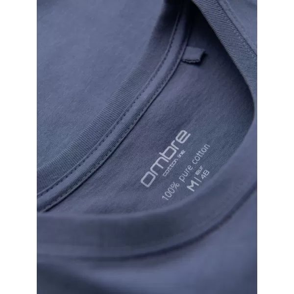  Hemd OMBRE OM-TSBS-0236 BLAUER DENIM 