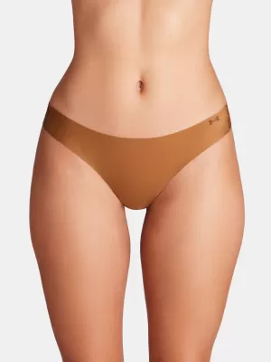 Damen-Tanga UNDER ARMOUR PURE STRETCH NS THONG 1383893-600 BRAUN