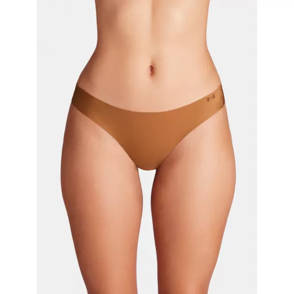  Damen-Tanga UNDER ARMOUR PURE STRETCH NS THONG 1383893-600 BRAUN 