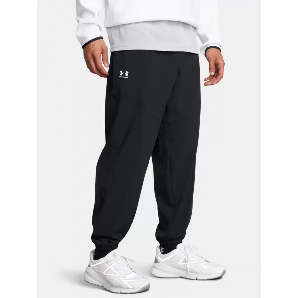  Herren-Jogginghose UNDER ARMOUR VIBE WOVEN JOGGER 1386557-001 SCHWARZ 