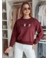 Damen Sweatshirt DSTREET SOFTRUS BY1407 BORDE