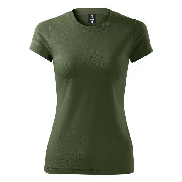  Funktions-T-Shirt für Damen ALTISPORT NoPrint NP/ALW041 KHAKI 