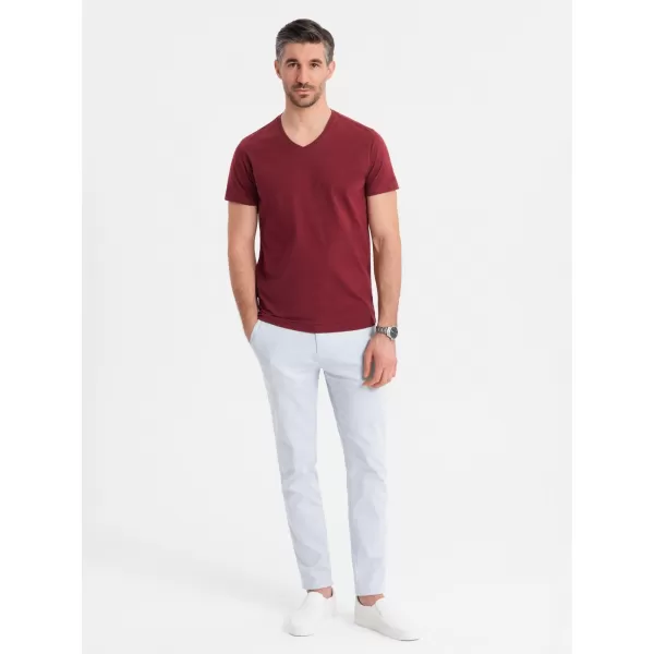  Hemd OMBRE OM-TSBS-0237 KASTANIENBRAUN 