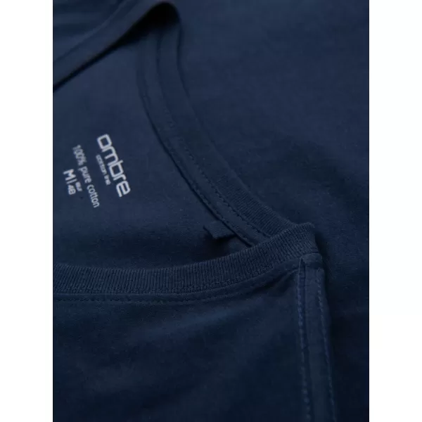  Hemd OMBRE OM-TSBS-0237 MARINEBLAU 
