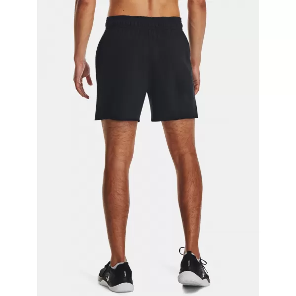  Herrenshorts UNDER ARMOUR RIVAL TERRY 6IN SHORT 1382427-001 SCHWARZ 