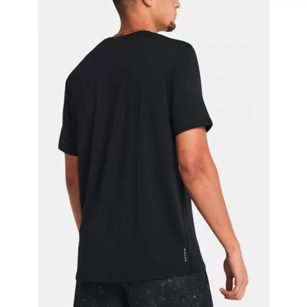  Herren-T-Shirt UNDER ARMOUR VANISH ENERGY SS 1383973-001 SCHWARZ 