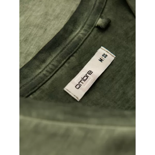  Hemd OMBRE OM-TSWT-0242 OLIVE 