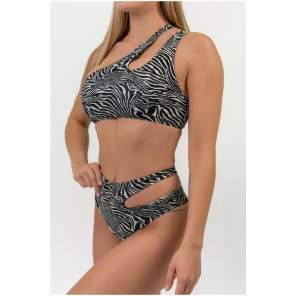  SÃO GONÇALO Bikinioberteil – Zebra 764 WHITE Nebbia 