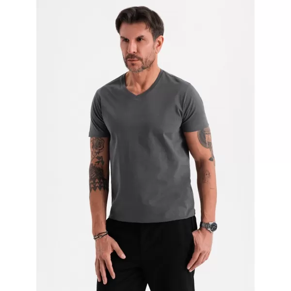  Hemd OMBRE OM-TSBS-0237 GRAPHIT 
