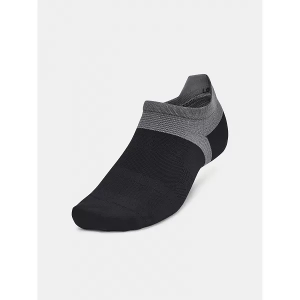  Socken UNDER ARMOUR AD RUN LITE NS (3 PÁRY) 1386237-001 SCHWARZ 