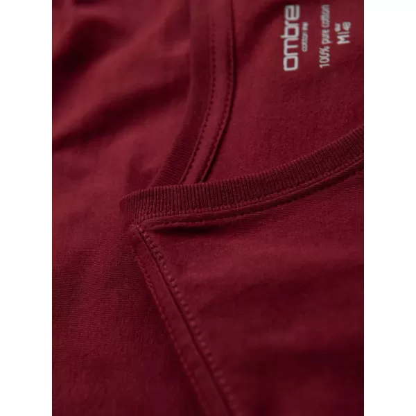  Hemd OMBRE OM-TSBS-0237 KASTANIENBRAUN 