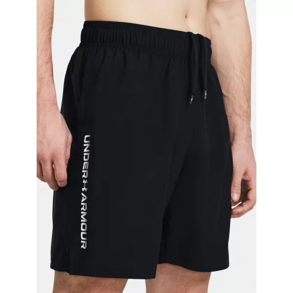  Herrenshorts UNDER ARMOUR WOVEN WDMK SHORTS 1383356-001 SCHWARZ 