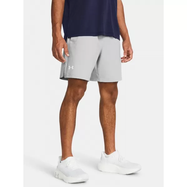  Herrenshorts UNDER ARMOUR LAUNCH 7 UNLINED SHORTS 1382622-011 GRAU 