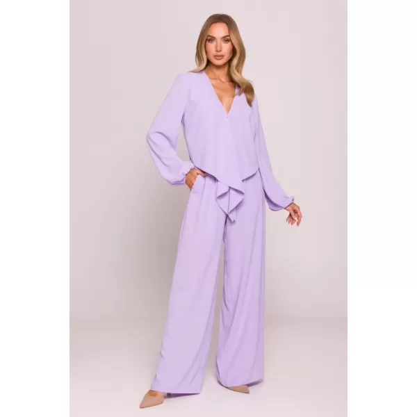  Crop-Top für Damen MOE M861 LILA 