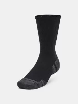 Socken UNDER ARMOUR PERFORMANCE TECH CREW (3 PÁRY) 1379512-001 SCHWARZ