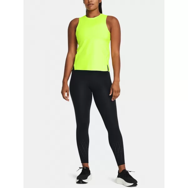  Leggings für Damen UNDER ARMOUR LAUNCH ELITE ANKLE TIGHTS 1383367-001 SCHWARZ 