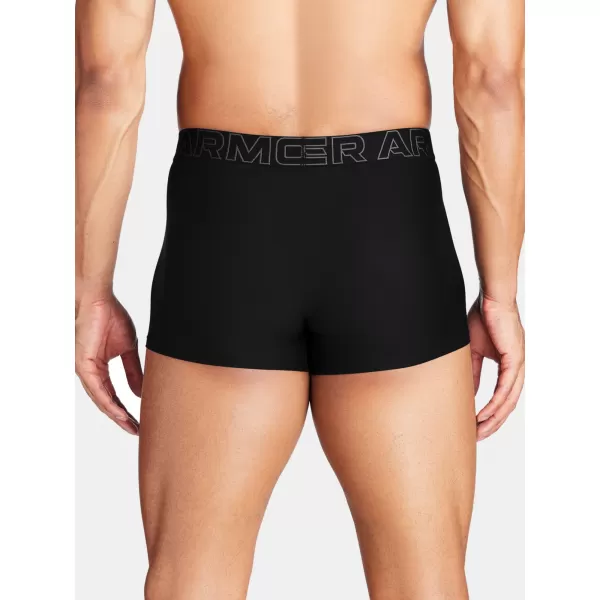  Herren-Boxershorts UNDER ARMOUR M PERF TECH 3IN (1KS) 1383877-001 SCHWARZ 