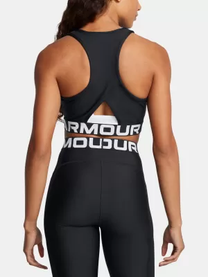 Damen-Tanktop UNDER ARMOUR HEATGEAR RIB TANK 1388694-001 SCHWARZ