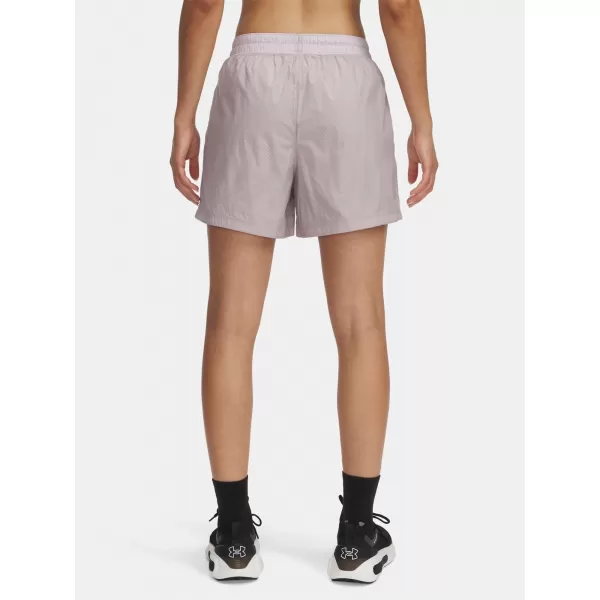  Damen-Shorts UNDER ARMOUR RIVAL WOVEN SHORT 1389628-009 GRAU 
