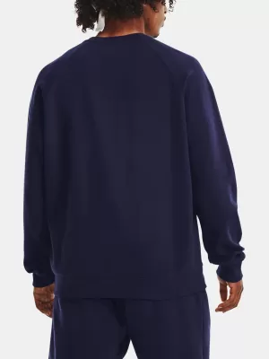 Herren-Sweatshirt UNDER ARMOUR RIVAL FLEECE CREW 1379755-410 BLAU