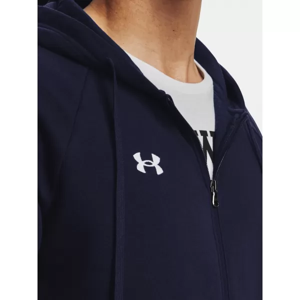  Herren-Sweatshirt UNDER ARMOUR UA RIVAL FLEECE FZ HOODIE BLAU 