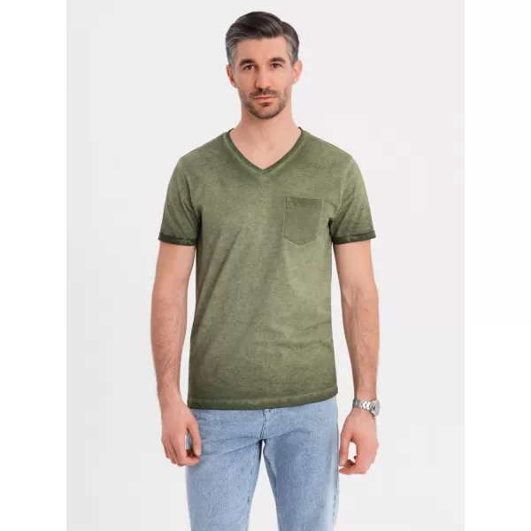  Hemd OMBRE OM-TSWT-0242 OLIVE 