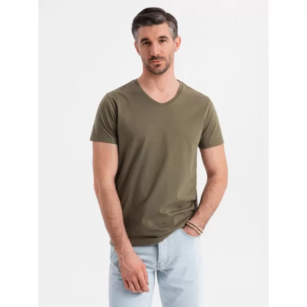  Hemd OMBRE OM-TSBS-0237 DUNKLE OLIVE 