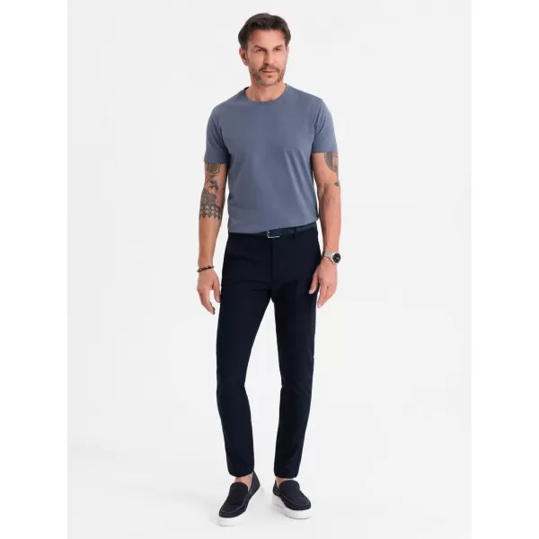  Hemd OMBRE OM-TSBS-0236 BLAUER DENIM 