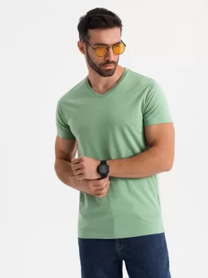 Hemd OMBRE OM-TSBS-0237 GRÜN
