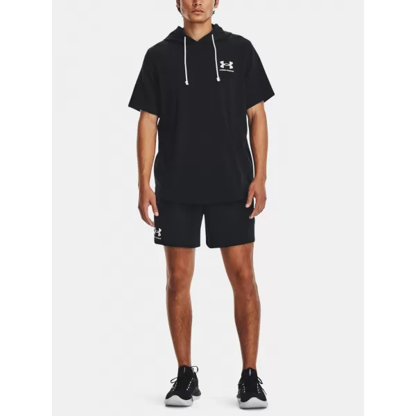  Herrenshorts UNDER ARMOUR RIVAL TERRY 6IN SHORT 1382427-001 SCHWARZ 