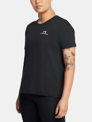 Damen-T-Shirt UNDER ARMOUR VANISH ENERGY SS 2.0 1379141-002 SCHWARZ