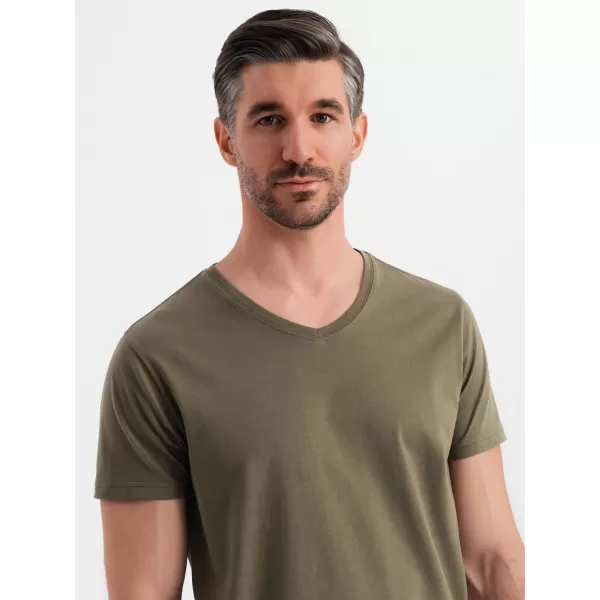  Hemd OMBRE OM-TSBS-0237 DUNKLE OLIVE 
