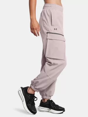 Sporthose für Damen UNDER ARMOUR UNSTOPPABLE CARGO PANT 1386481-015 GRAU