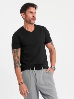 Hemd OMBRE OM-TSBS-0237 SCHWARZ