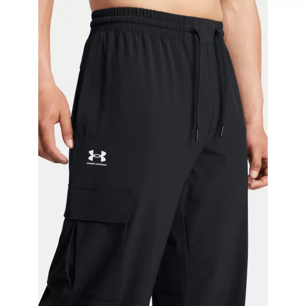  Sporthose für Herren UNDER ARMOUR VIBE WOVEN CARGO PANTS 1386558-001 SCHWARZ 
