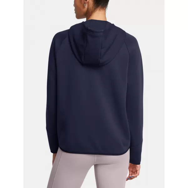  Damen-Sweatshirt UNDER ARMOUR UNSTOPPABLE FLEECE FZ 1379842-410 BLAU 