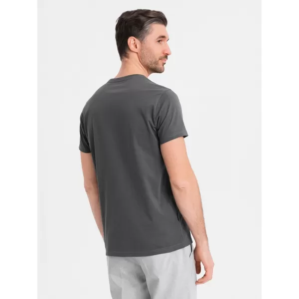  Hemd OMBRE OM-TSBS-0236 GRAPHIT 