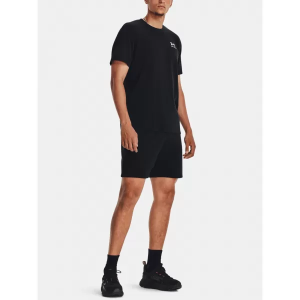  Herrenshorts UNDER ARMOUR ESSENTIAL FLEECE SHORTS 1380377-001 SCHWARZ 