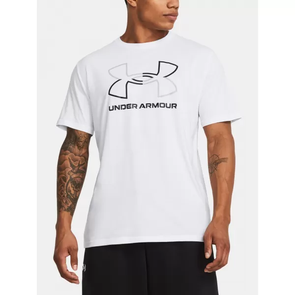  Herren-T-Shirt UNDER ARMOUR GL FOUNDATION UPDATE SS 1382915-100 WEIß 