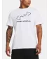 Herren-T-Shirt UNDER ARMOUR GL FOUNDATION UPDATE SS 1382915-100 WEIß