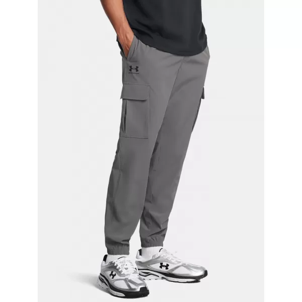  Sporthose für Herren UNDER ARMOUR VIBE WOVEN CARGO PANTS 1386558-025 GRAU 