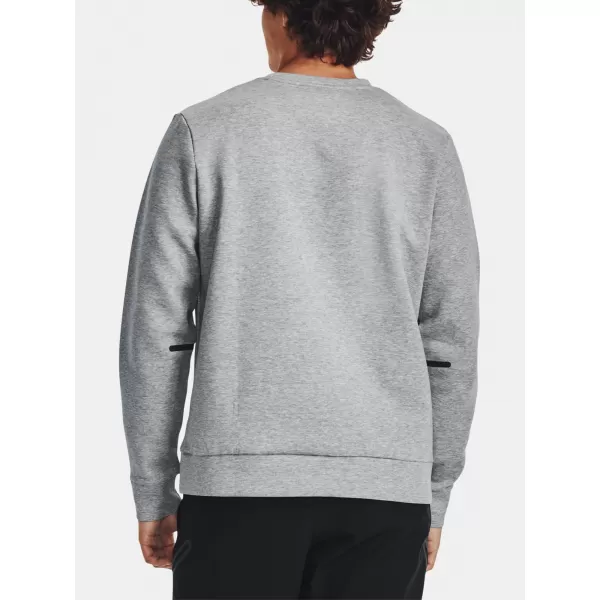  Herren-Sweatshirt UNDER ARMOUR UNSTOPPABLE FLC CREW 1381688-011 GRAU 