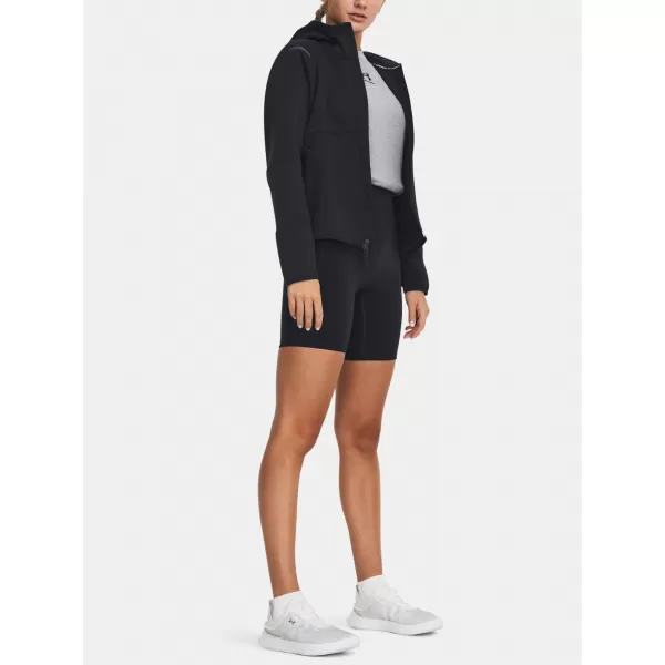  Damen-Sweatshirt UNDER ARMOUR UNSTOPPABLE FLC FZ 1379842-001 SCHWARZ 