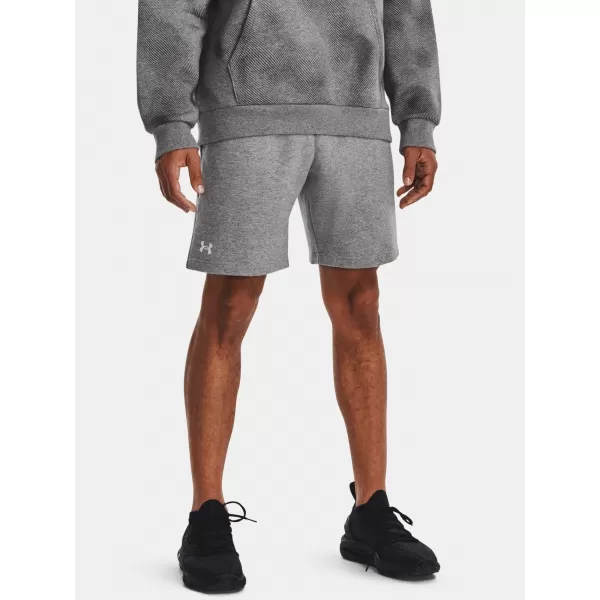 Herrenshorts UNDER ARMOUR RIVAL FLEECE SHORTS 1379779-025 GRAU 