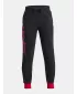 Jogginghose für Jungen UNDER ARMOUR RIVAL FLEECE SCRIPT JGRS 1379789-001 SCHWARZ