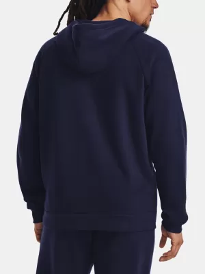 Herren-Sweatshirt UNDER ARMOUR UA RIVAL FLEECE FZ HOODIE BLAU