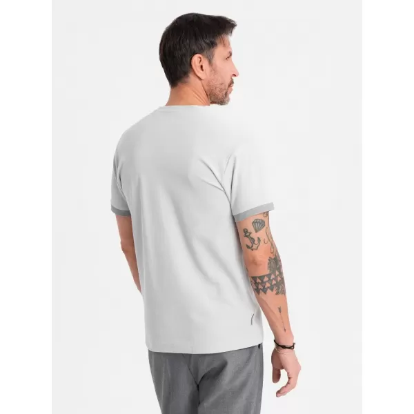  Hemd OMBRE OM-TSCT-0198 HELLGRAU 