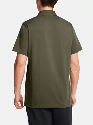 Herren-T-Shirt UNDER ARMOUR ICON POLO 1386608-390 GRÜN