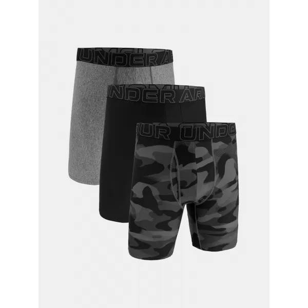  Herren-Boxershorts UNDER ARMOUR M PERF TECH NOV 9IN 1383881-001 SCHWARZ 